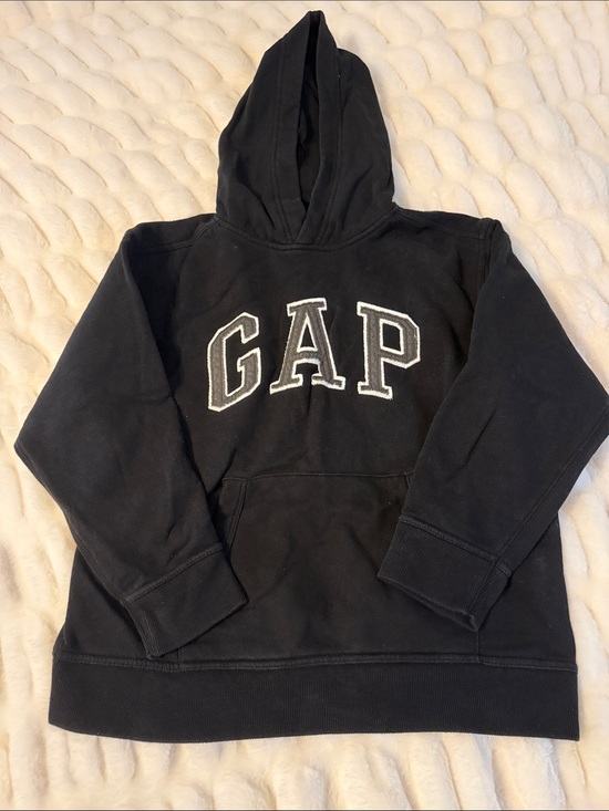 GAP Other - GAP Kids Black Hoodie with White Logo C4